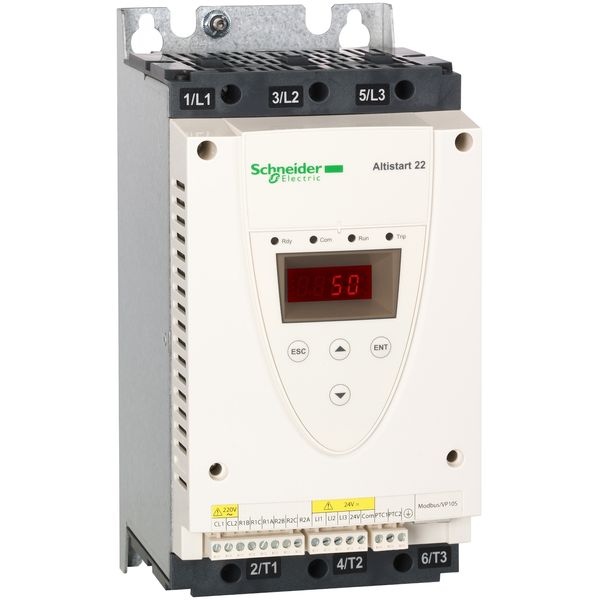 soft starter-ATS22-control 220V-power 230V(4kW)/400...440V(7.5kW) image 3