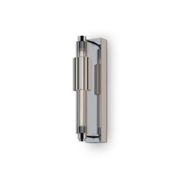 Modern Verticale Wall lamp Chrome image 1