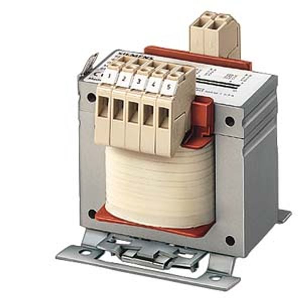 CONTROL CIRCUIT TRANSFORMER; PHASES:1; PN/PN(S6)(KVA):0,5 /2; UPRI(V):575-550-525-500- 480-460 -440-415-400-380-230-220-200- 190; …4AM4841-8BD40-0CN2 image 1