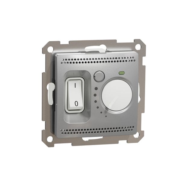 Floor Thermostat, Sedna Design & Elements, 16A, Aluminium image 4