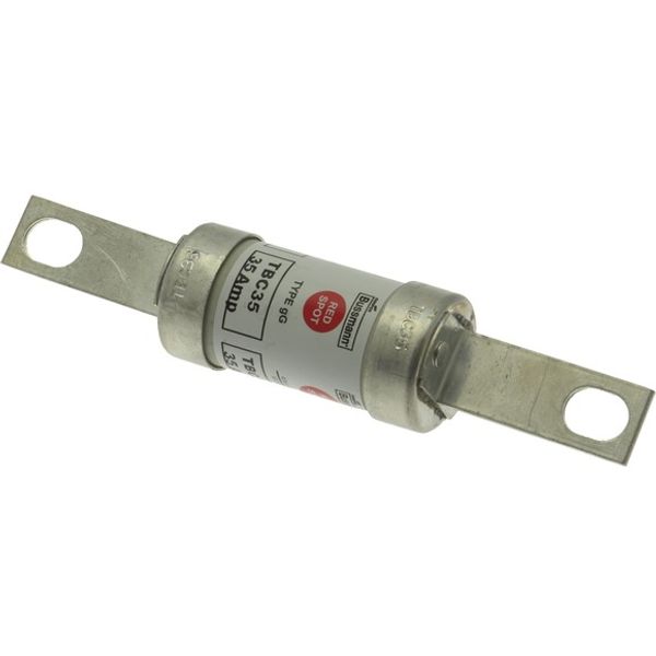 Fuse-link, low voltage, 35 A, AC 660 V, DC 460 V, BS88, 27 x 129 mm, gL/gG, BS image 4