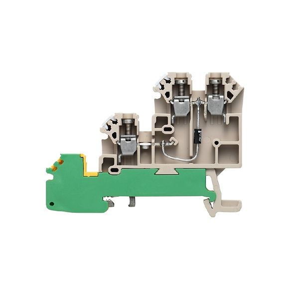 Initiator/actuator terminal, Screw connection, 2.5 mm², 250 V, 17.5 A, image 1