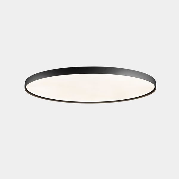 Ceiling fixture Luno Slim Surface Extra Large 100.8W 3000K CRI 90 ON-OFF / DALI-2 Black IP20 9863lm image 1