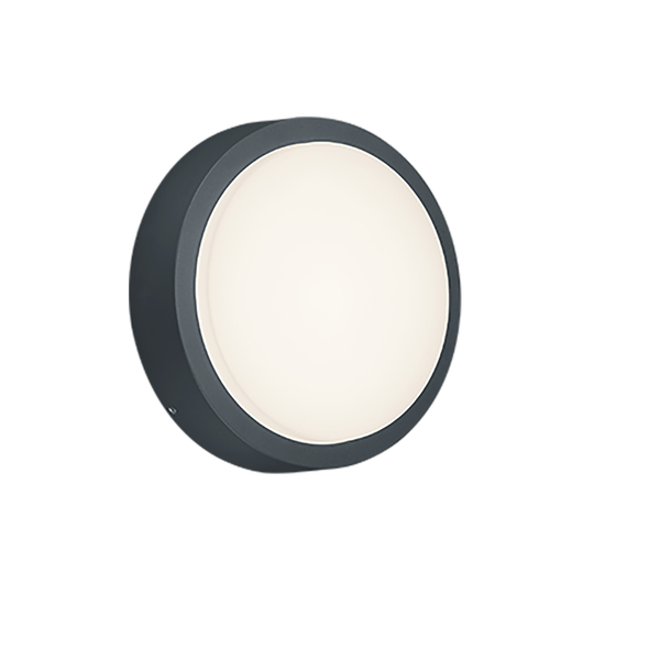 Breg LED wall lamp anthracite image 1