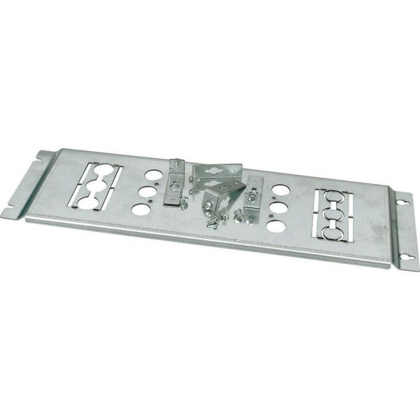 Mounting plate, +mounting kit, for NZM2, horizontal, 3p, HxW=150x425mm image 5