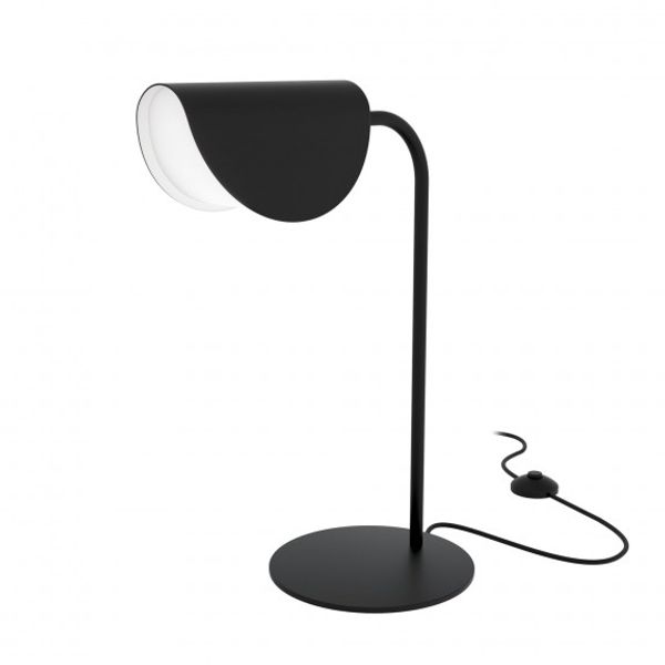 Modern Mollis Table Lamps Black image 2