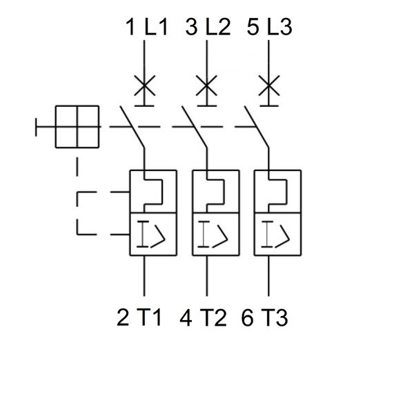 Motor Protection Circuit Breaker BE2 PB, 3-pole, 6-10A image 13