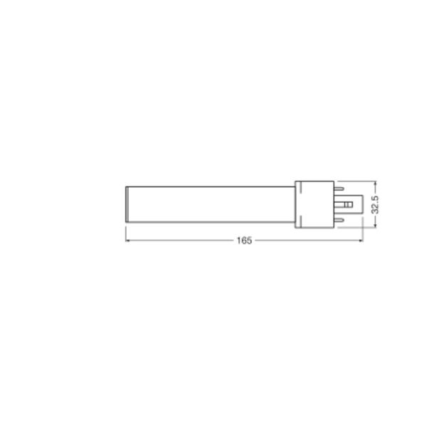 OSRAM DULUX LED S EM & AC MAINS 4W 840 G23 image 14