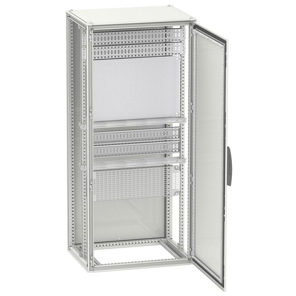 Spacial SF enclosure with mounting plate - assembled - 1800x1000x500 mm image 1
