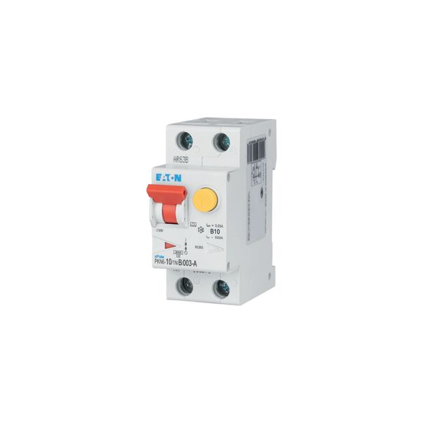 RCD/MCB combination, 10 A, 30 mA, MCB trip characteristic: B, 1p+N, RCD trip characteristic: A image 24