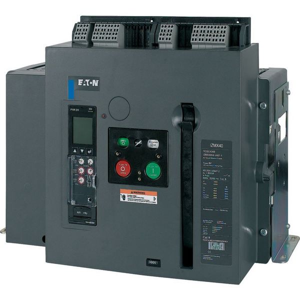 Circuit-breaker, 4 pole, 2000A, 66 kA, P measurement, IEC, Fixed image 3