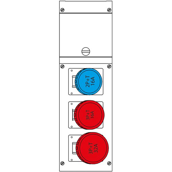 SURF.MOUNT.DISTRIBUTION ASSEMBLY BLOCK3 image 1