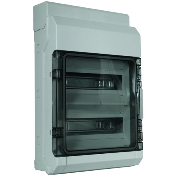Surface mountable insul. enclosure IP 54 for DIN rail mounted devices  image 1