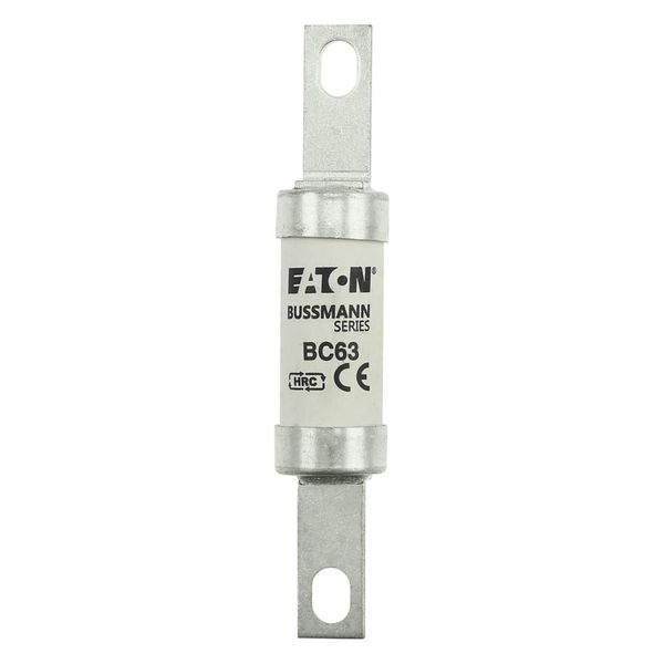 Fuse-link, LV, 63 A, AC 500 V, DC 250 V, BS88, 21 x 114 mm, gL/gG, BS image 4