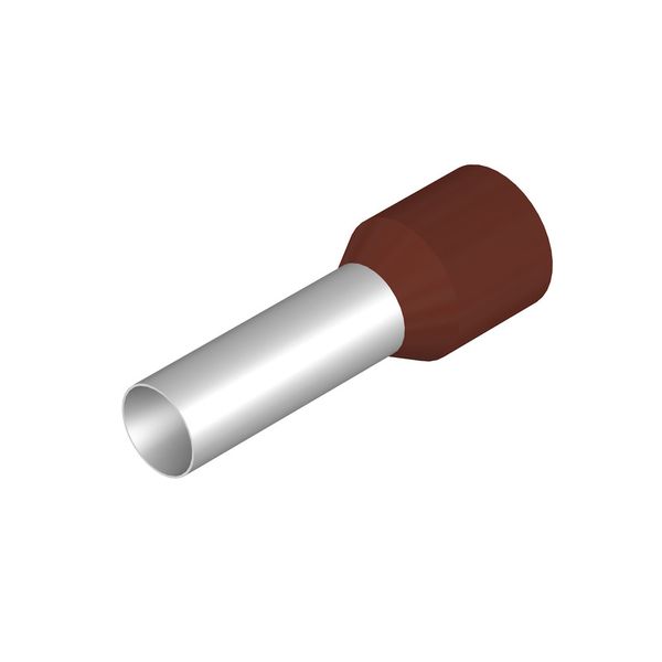 Wire end ferrule, Standard, 25 mm², Stripping length: 24 mm, brown image 1