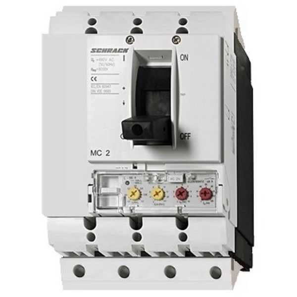 Circuit Breaker MC2 4p 50kA VE160 plug-in image 1