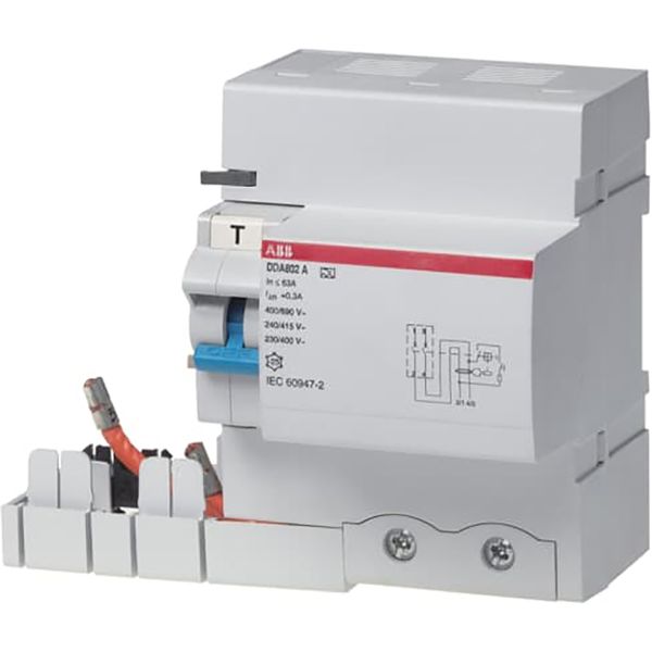 DDA802 A S-100/0.3 Residual Current Device Block image 1