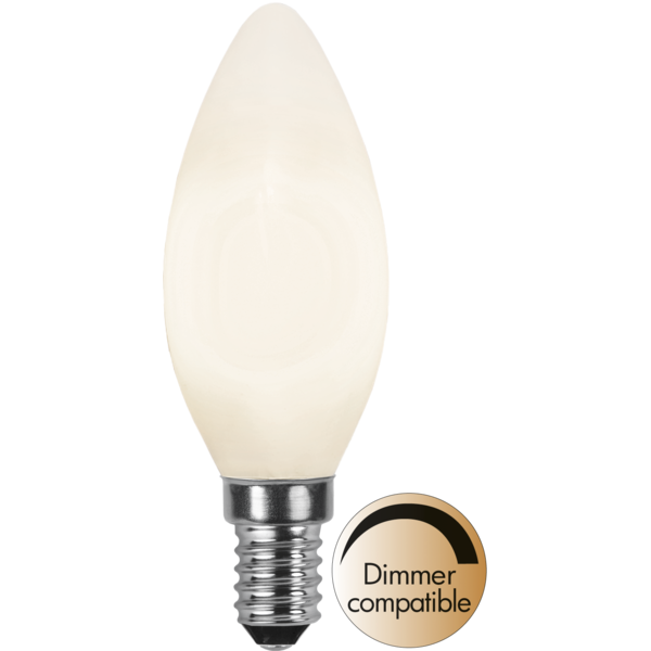 LED Lamp E14 C35 Opaque Filament RA90 image 1