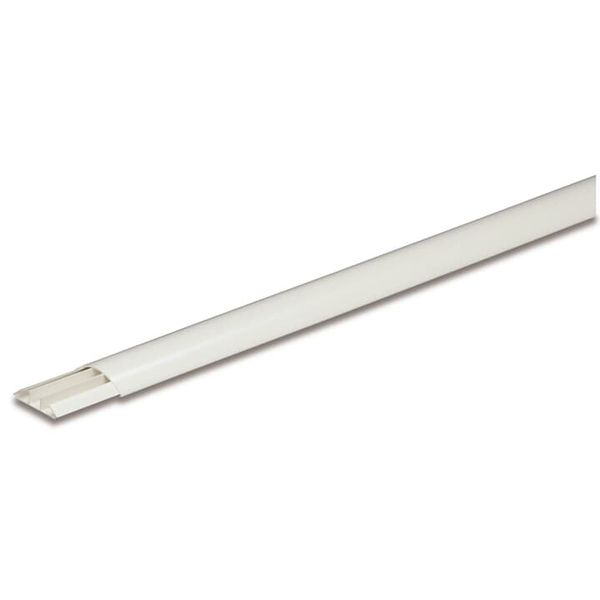FLOOR TRUNKING 75X18 - WHITE RAL 9016 image 1