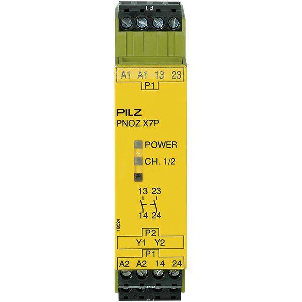 PNOZ X7P 24VAC/DC 2n/o image 1