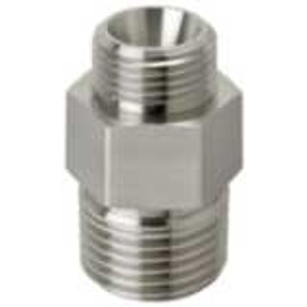 Flow sensor adapter, R taper thread, 15A 1/2, SUS304 image 1