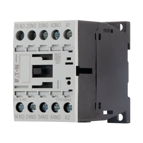 Contactor relay, 12 V DC, 4 N/O, Screw terminals, DC operation image 14