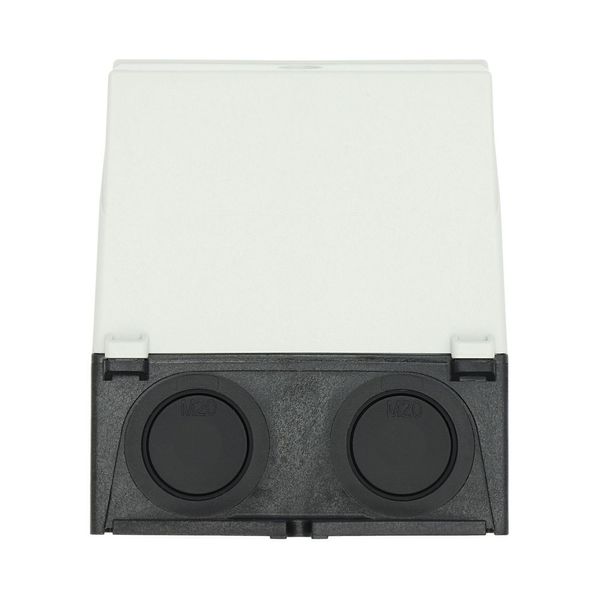 Insulated enclosure, HxWxD=120x80x95mm, +mounting rail image 31
