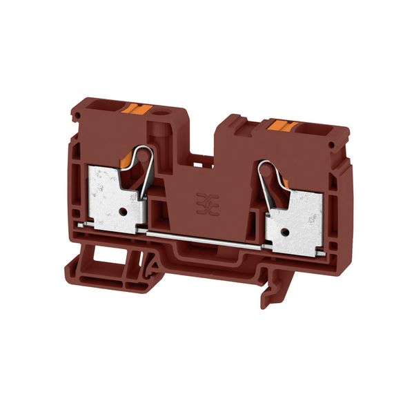 Feed-through terminal block, 10 mm², 57 A, Number of connections: 2 image 1