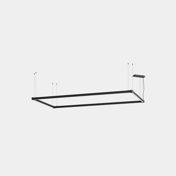 Lineal lighting system APEX_RECTANGULAR_AW28_29_31_32 72W LED warm-white 3000K CRI 95 Casambi Black IP40 6252lm image 1