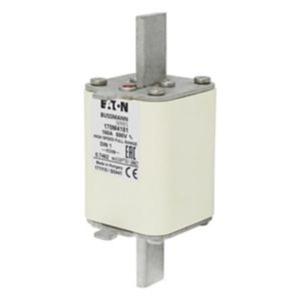 Fuse-link, high speed, 160 A, AC 690 V, DIN 1, 52 x 66 x 135 mm, gR, DIN, IEC, single indicator image 4