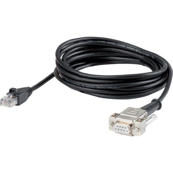 Programming cable, serial, XC100/200, EC4P, RJ45, sub-D 9pole, 2m image 3