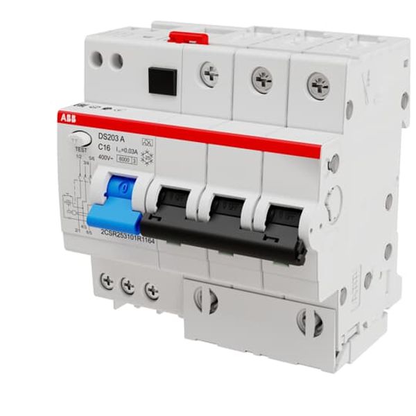 DS203 A-C16/0.03 Residual Current Circuit Breaker with Overcurrent Protection image 2