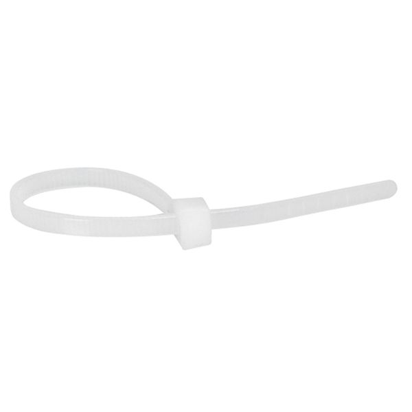 Cable tie Colring - w 2.4 mm - L 140 mm - blister 100 pcs - colourless image 2