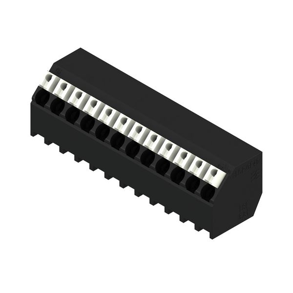 PCB terminal, 3.81 mm, Number of poles: 12, Conductor outlet direction image 2