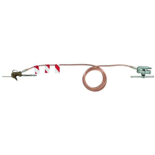 Earthing and short-circ. device 50 mm² L 8.5 m with rail terminal, tom image 1
