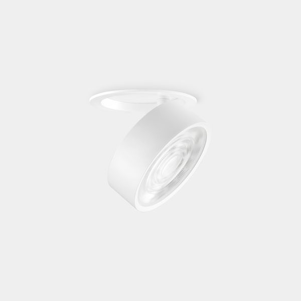 Downlight Kiva Recessed Ø75mm 6.4W LED warm-white 2700K CRI 90 18.9º CASAMBI White IN IP20 / OUT IP23 458lm image 1
