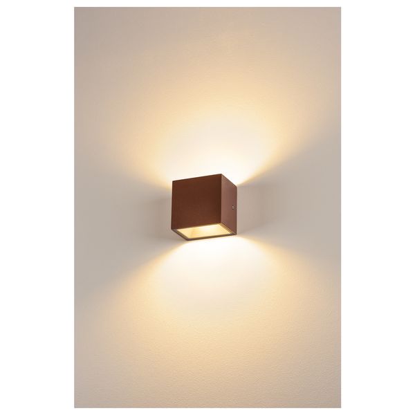 SITRA CUBE WL, rust coloured, IP44, 3000K, 10W image 5