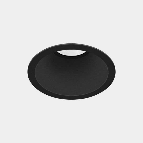 Downlight Play High Visual Confort Round Fixed Black IP54 image 1
