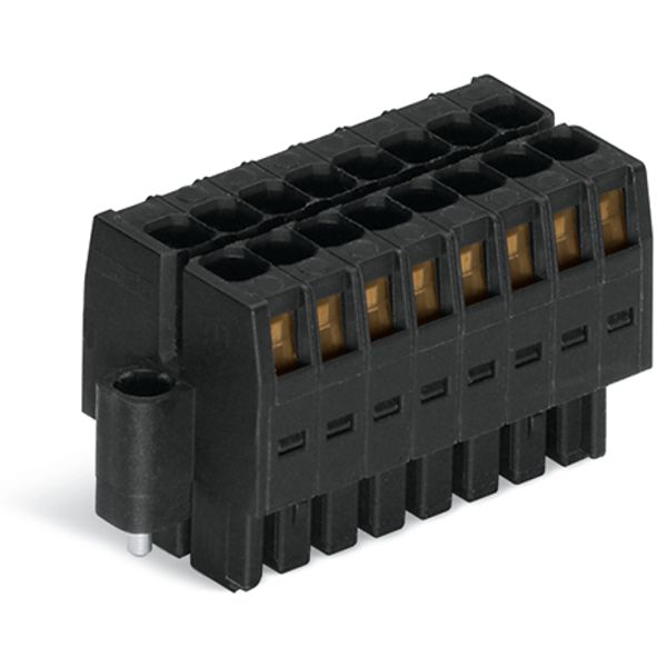 1-conductor female connector, 2-row CAGE CLAMP® 1.5 mm² black image 6