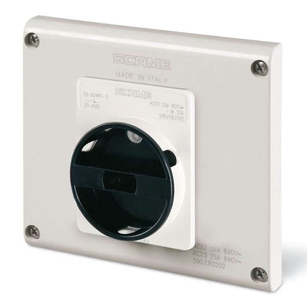 ISOLAT.20A 2P IP65 FLUSH MOUNT.GENER.USE image 1