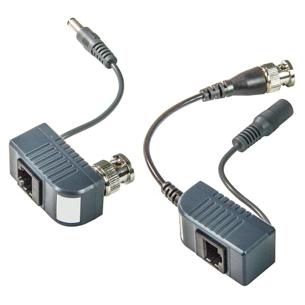 Video transducer Balun+power supp.2ch.2p image 1