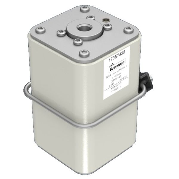 Fuse-link, high speed, 800 A, AC 1400 V, size 3, aR, IEC, with indicator 3BKN/120 AR, flush end image 2