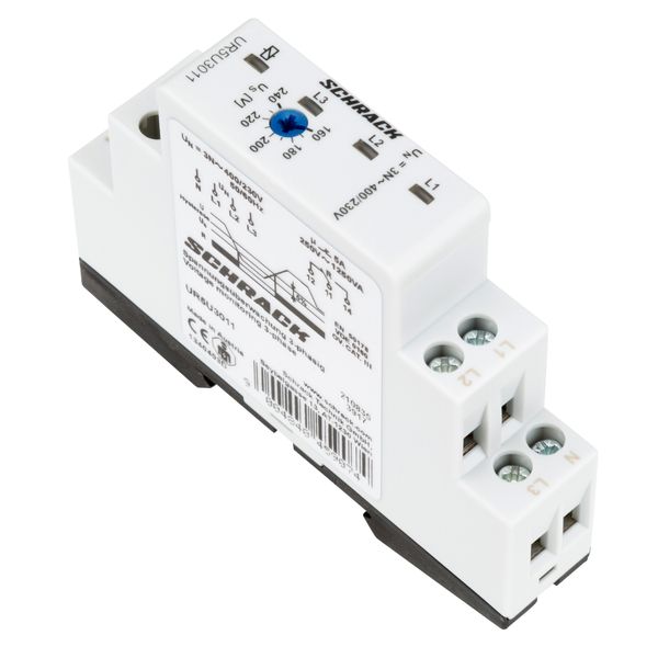 Voltage monitoring relay 3-phase, adjustable 160-240V, 1CO image 8