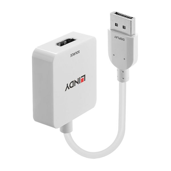 HDMI 18G to DisplayPort 1.2 Converter Connects a single HDMI® Source to a DisplayPort display with a maximum resolution of 3840x2160@60Hz image 1