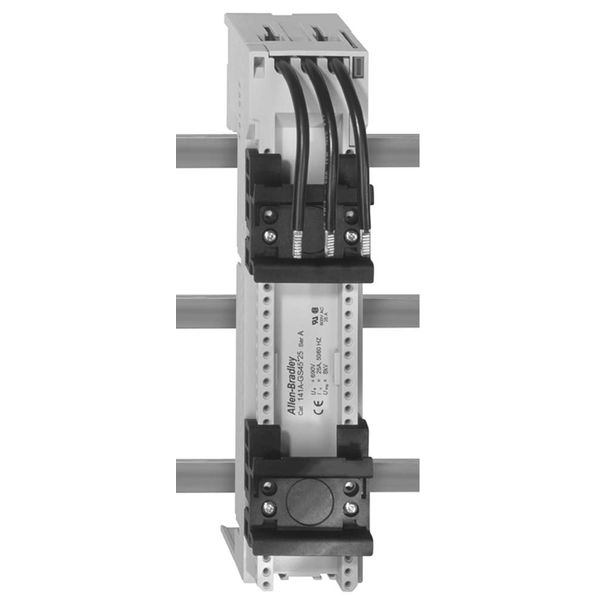 Busbar Modules, with Wires - Short Length, 200mm Tail, 63A, 63mm image 1