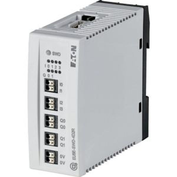 SWD I/O module, 24 V DC, 4 digital inputs, 2 digital relay outputs 3 A image 11
