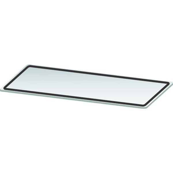 Blank bottom plate with seal, WxD=332x172mm image 1