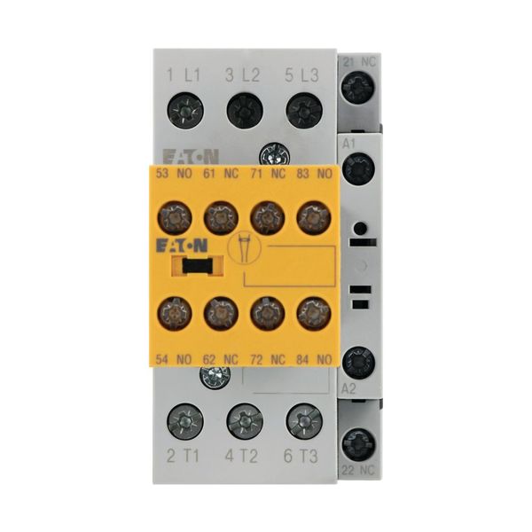 Safety contactor, 380 V 400 V: 15 kW, 2 N/O, 3 NC, 230 V 50 Hz, 240 V 60 Hz, AC operation, Screw terminals, with mirror contact. image 13
