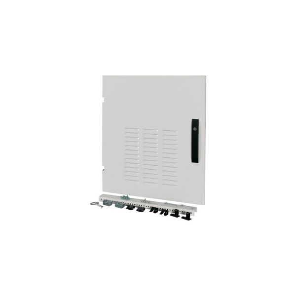 Device area door, ventilated, IP42, left, HxW=600x600mm, grey image 3