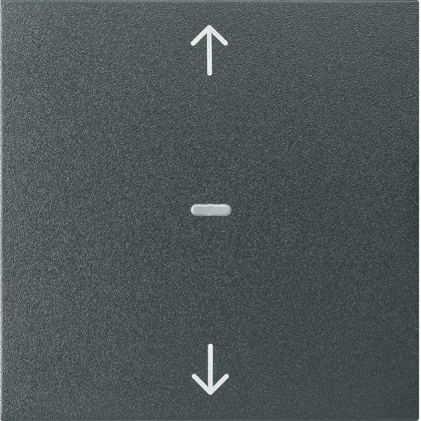Cover arrow for 1gang for push-button m, clearlens, S.1/B.3/B.7, ant., image 2